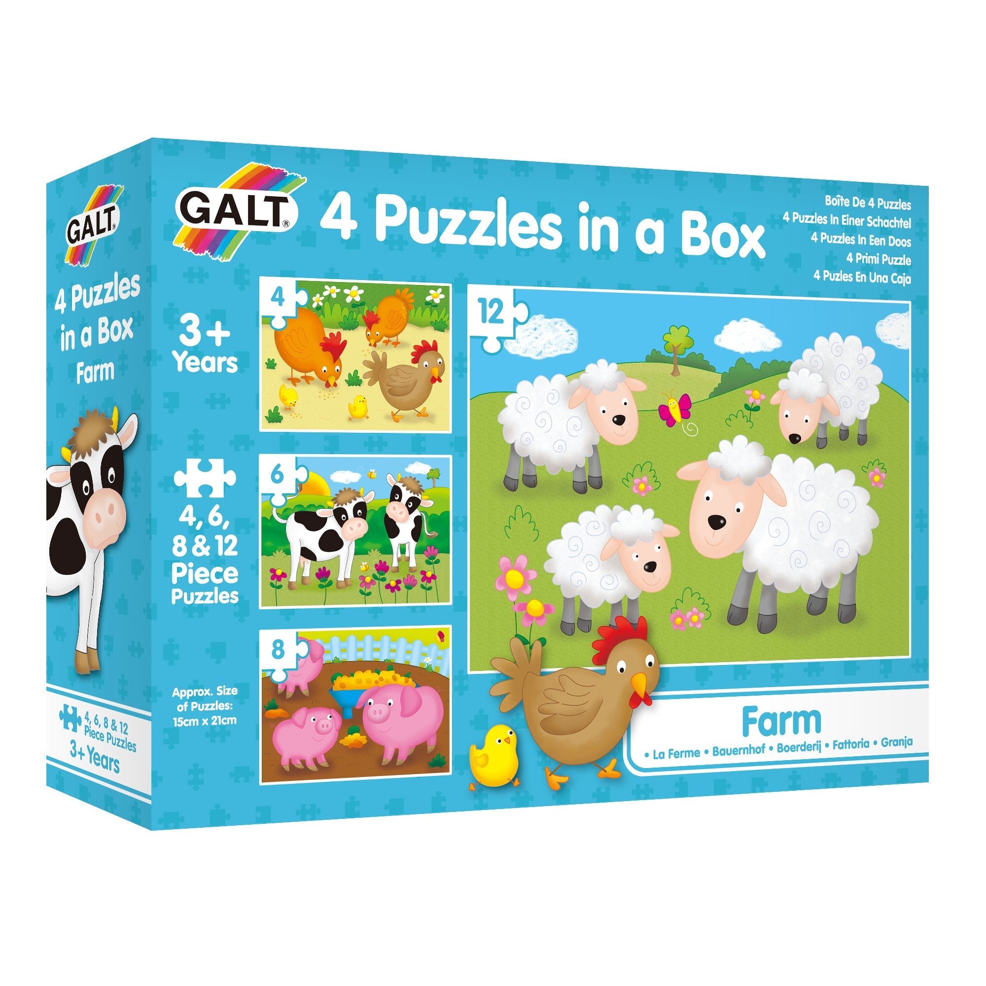 4 Puzzles in a Box - Farm
